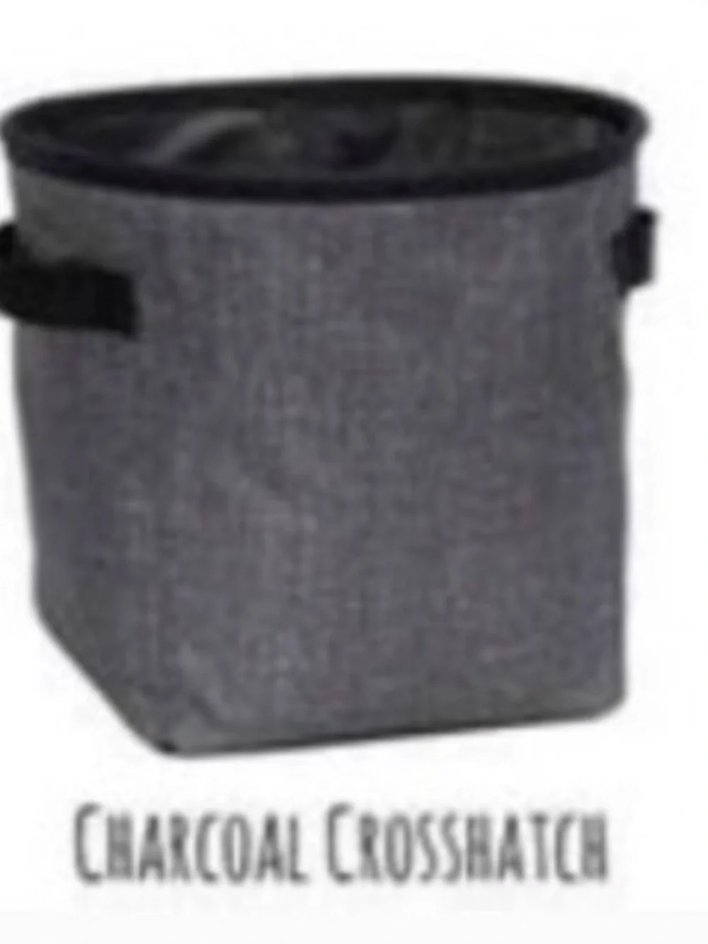 thirty-one Black Round Mini Storage Bin - Compact Party Organizer